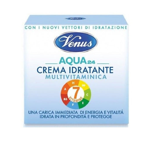 Venus Crema Aqua 24h. Idratante Multivitaminica 50 ml