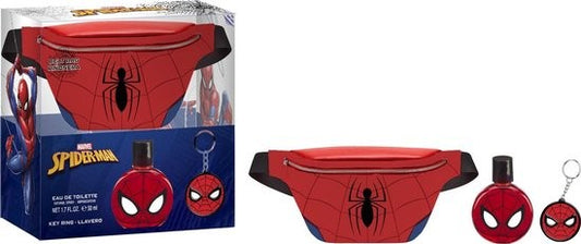 Spider-Man Confezione Marsupio & Edt 50 ml & Portachiavi