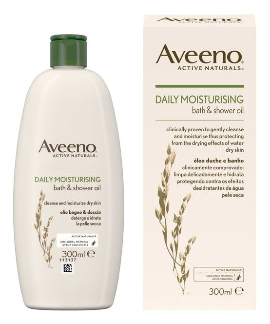 Aveeno Daily Moisturising Olio Bagno & Doccia 300ml