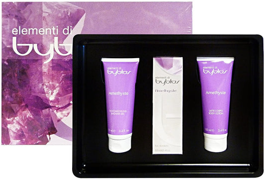 Byblos Elementi Conf. Amethyste Edt + Doccia + C. Corpo