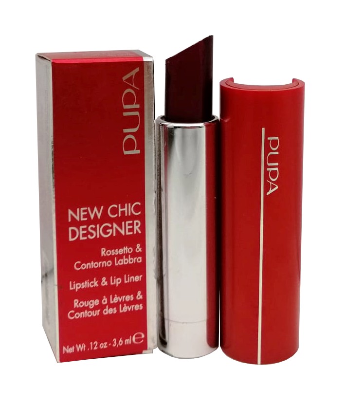 Pupa Rossetto & Contorno Labbra New Chic Designer N° 12