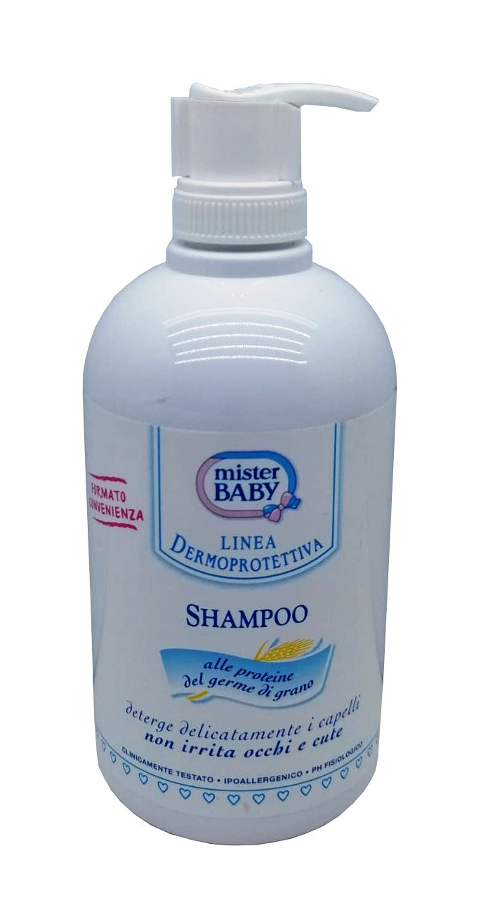 Mister Baby Shampoo Alle Proteine Del Germe Di Grano 400 ml