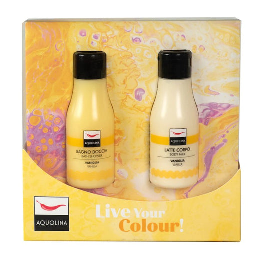 Aquolina Conf. Bagno Doccia 125 ml + Latte Corpo 125 ml Vaniglia
