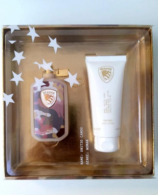 Blauer Unit3d Camou Hard For  Donna Cofanetto edt. 50 ml  & bsh. 100 ml.