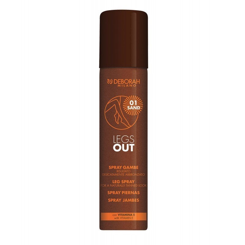 Deborah Legs Out Spray Gambe Abbronzante 01 Sand 75 ml
