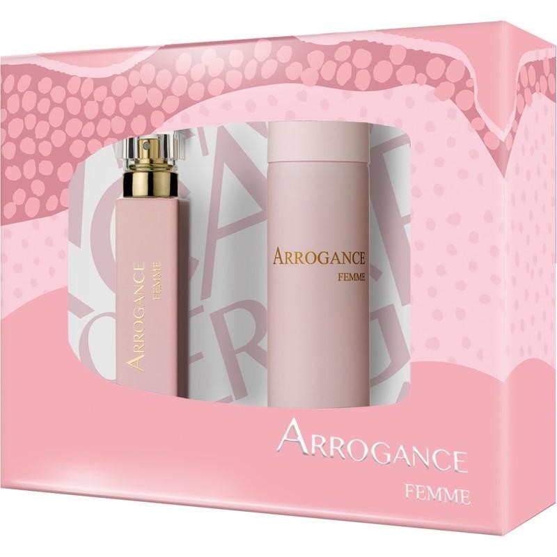 ARROGANCE FEMME COFANETTO EDT 30 ML VAPO + DEO SPRAY 150 ML