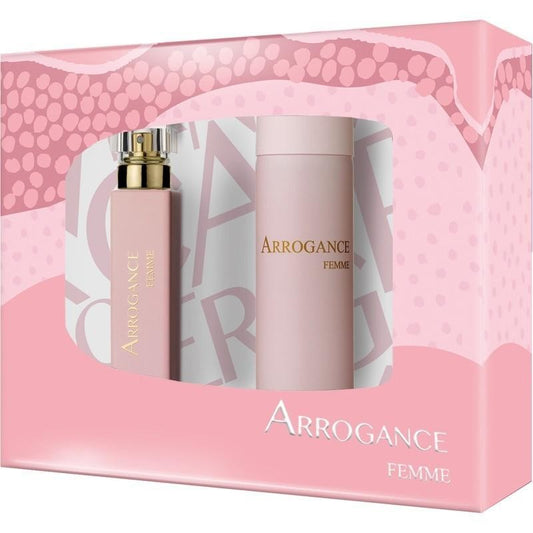 ARROGANCE FEMME COFANETTO EDT 30 ML VAPO + DEO SPRAY 150 ML