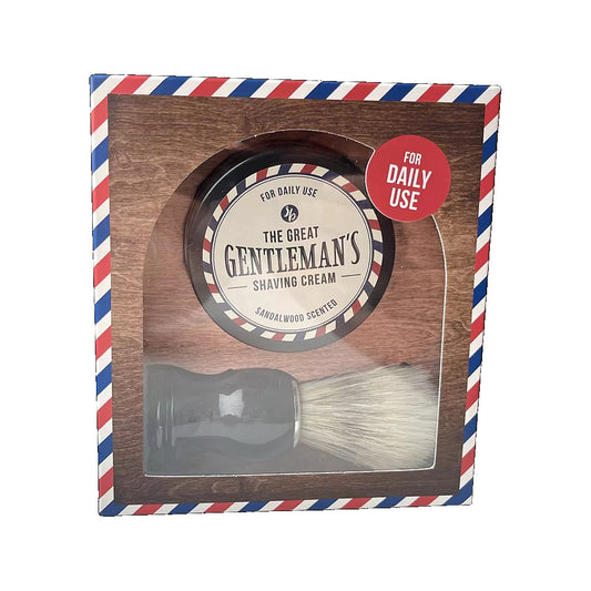 Souce Balance Conf. The Great Gentleman Crema da barba e pennello da barba