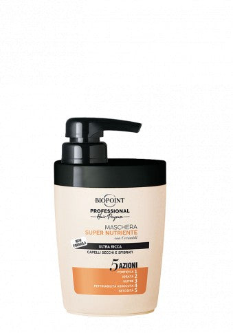 Biopoint Professional Maschera Super Nutriente 300 ml. C-pompetta