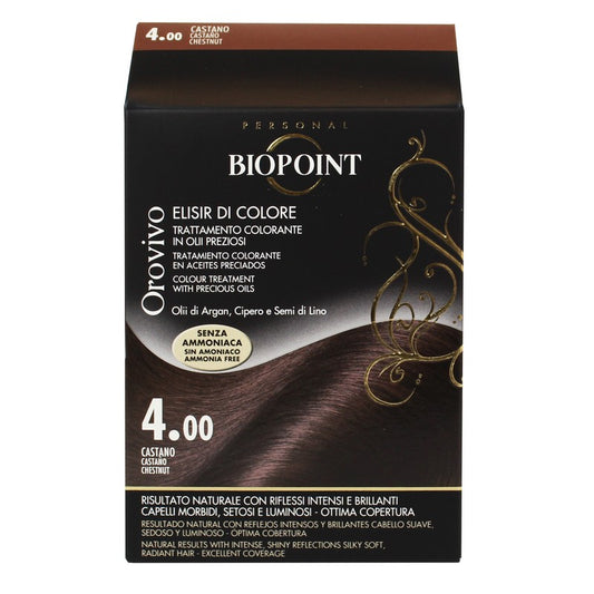 Biopoint Orovivo Elisir Di Colore 4.00 Castano