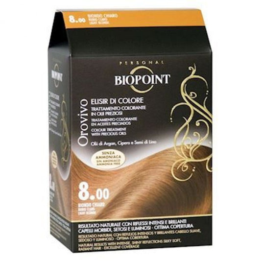 Biopoint Orovivo Elisir Di Colore 8.00 Biondo Chiaro