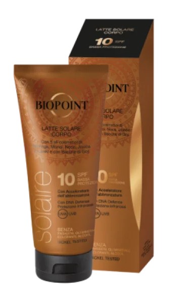 Biopoint Latte Solare Corpo 10 SPF 200 ml