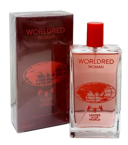 United in The World Worldred Woman Edt 100 ml