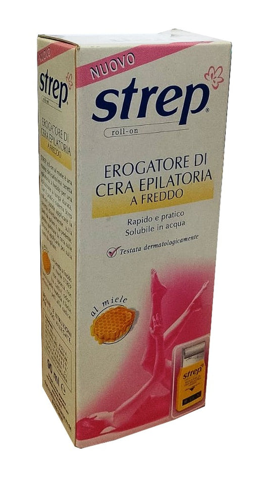 Strep Erogatore Di Cera Epilatoria a Freddo Miele 90 ml