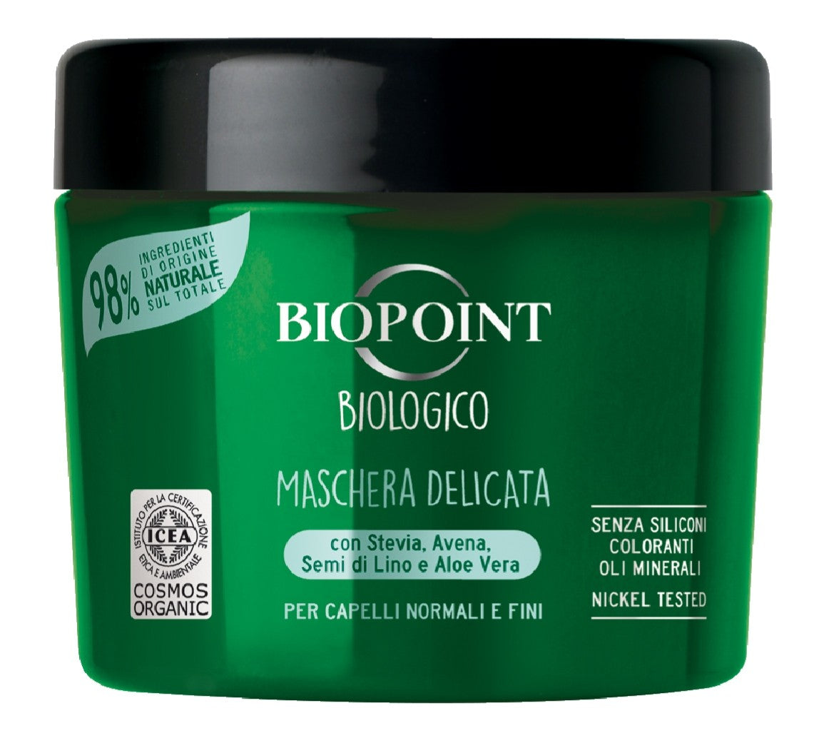 Biopoint Maschera Capelli Biologico Delicato 200 ml.