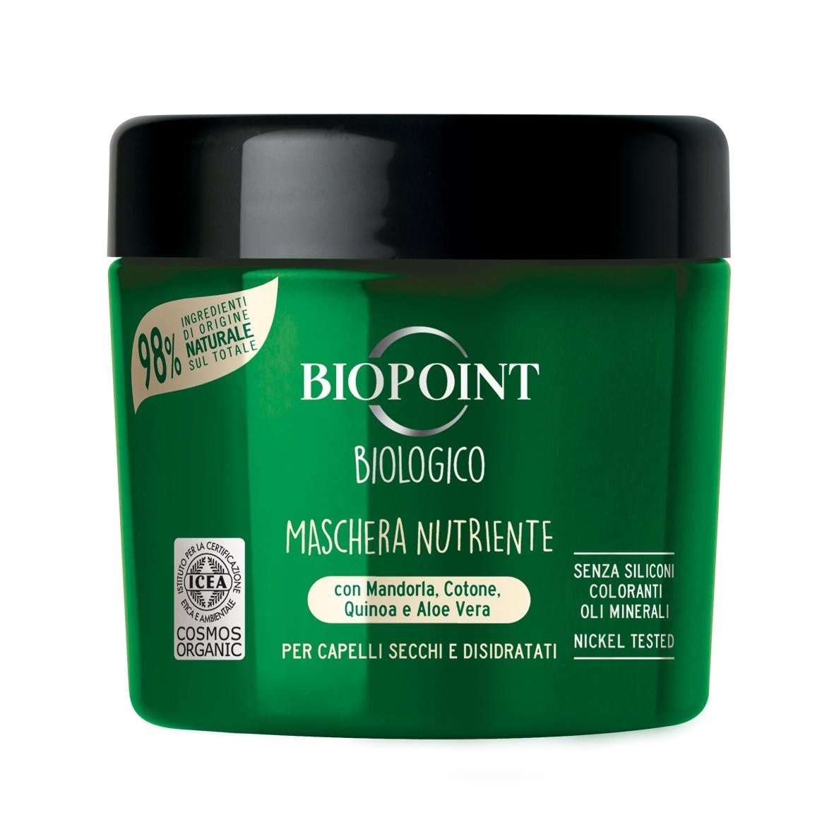 Biopoint Maschera Capelli Biologico Nutriente 200 ml.