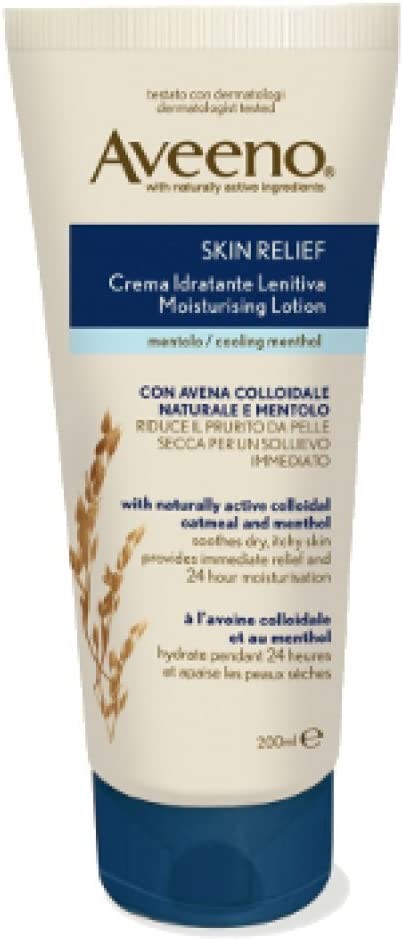 Aveeno Skin Relief Crema Lenitiva al Mentolo 200 ML