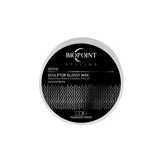 Biopoint Cera Per Capelli Lucidante Sculptor Glossy Wax Fissaggio Forte 100 Ml