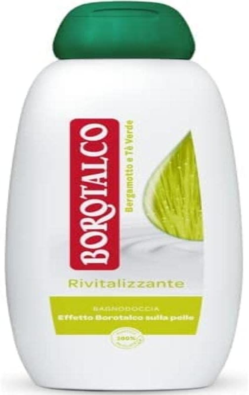 Borotalco Bagnoschiuma Rivitalizzante Tè Verde & Bergamotto 450 ml.