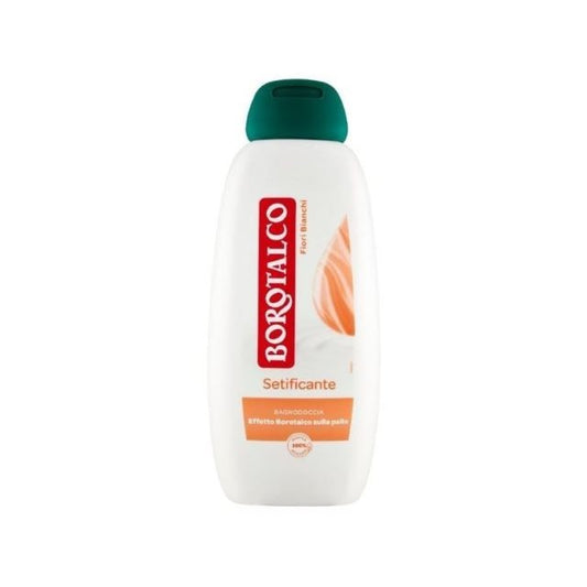 Borotalco Bagnoschiuma Setificante Fiori Bianchi 450 ml.