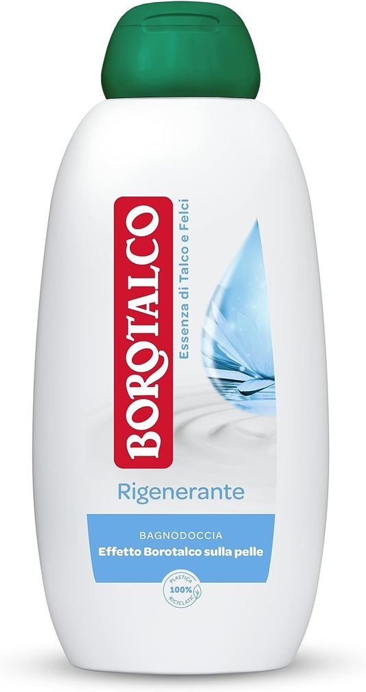 Borotalco Bagnoschiuma Rigenerante Talco & Felci 450 ml.