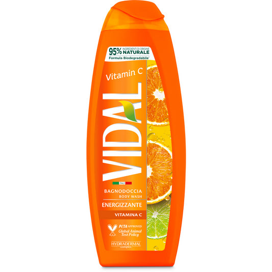 Vidal Bagnodoccia 500 ml. Energizzante Vitamina C