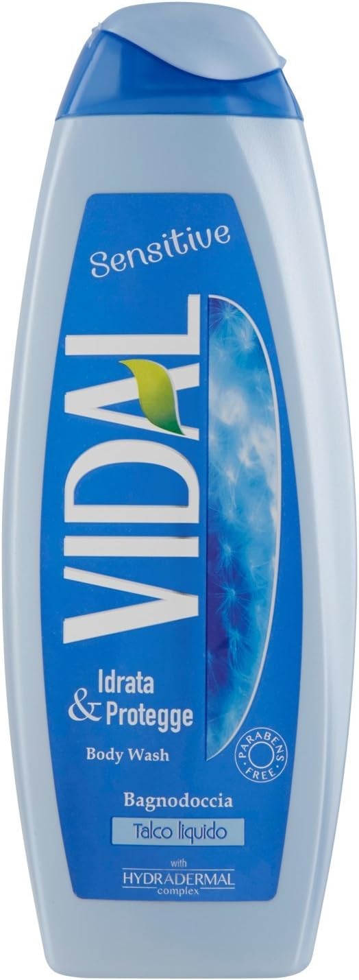 Vidal Bagnodoccia 500 ml. Delicato Talco Liquido