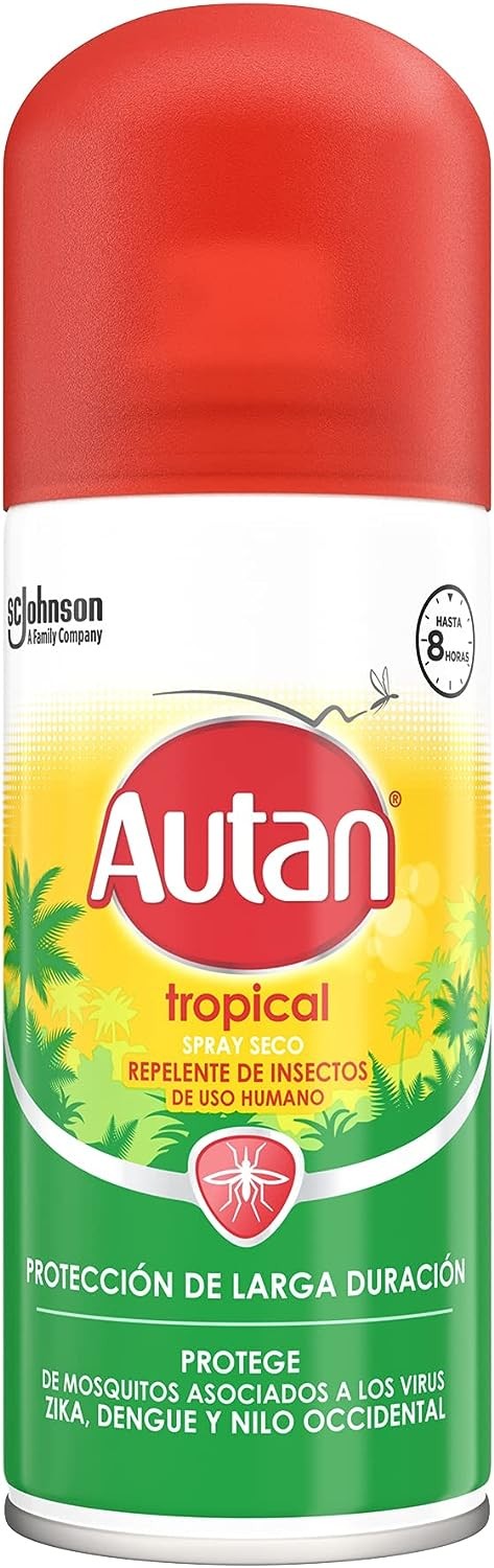 Autan Tropical Effetto Repellente Spray Secco 100 ml.