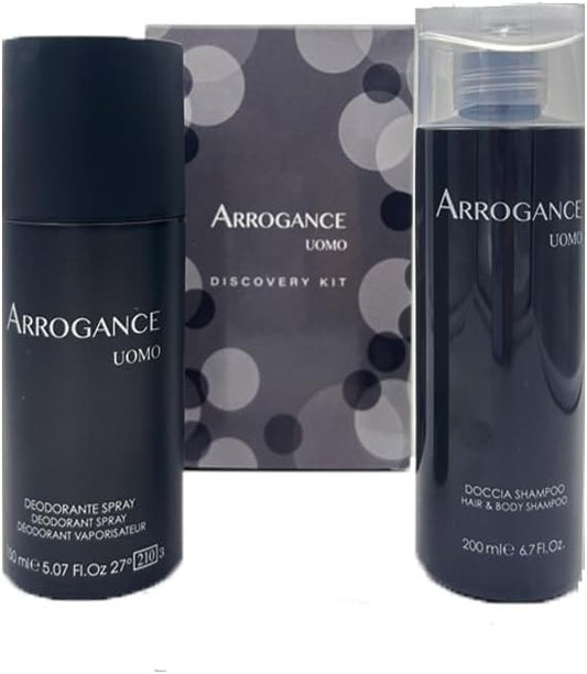 Arrogance Uomo Confezione Bagnodoccia 200 ml. & Deodorante 150 ml.