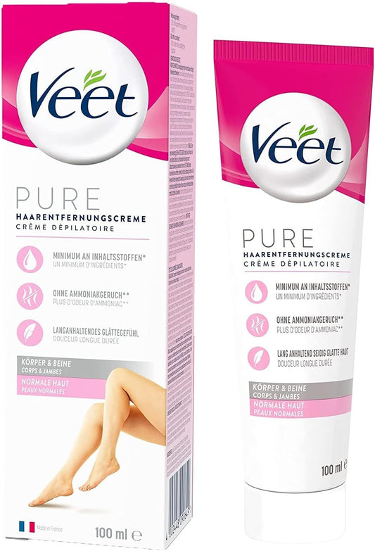 Veet Crema Depilatoria Gambe 100 ml.