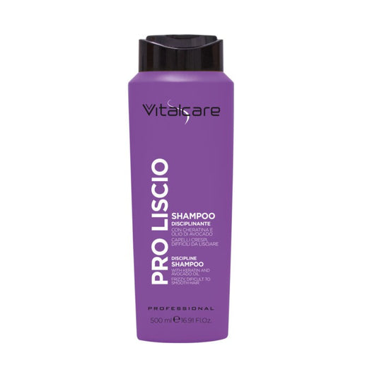 Vitalcare Shampoo Professionale Pro Liscio 500 ml. Discipliminante