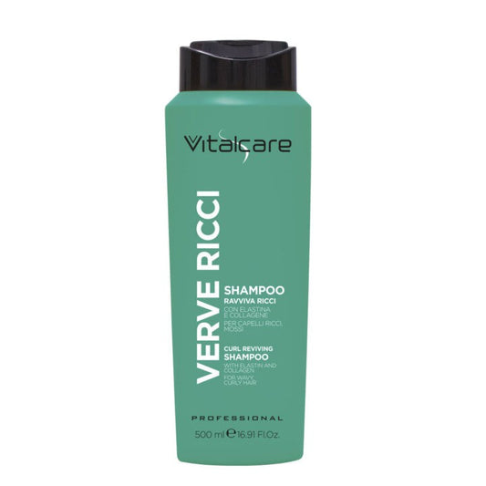 Vitalcare Shampoo Professionale Verve Ricci 500 ml. Ravviva Ricci