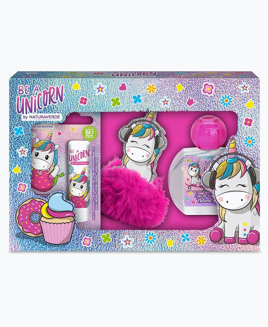 Be A Unicorn Conf. Edt 50 ml. + Burrocacao + Portachiavi Con Ponpon