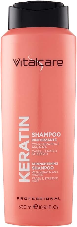 Vitalcare Shampoo Professionale Keratin 250 ml. Rinforzante