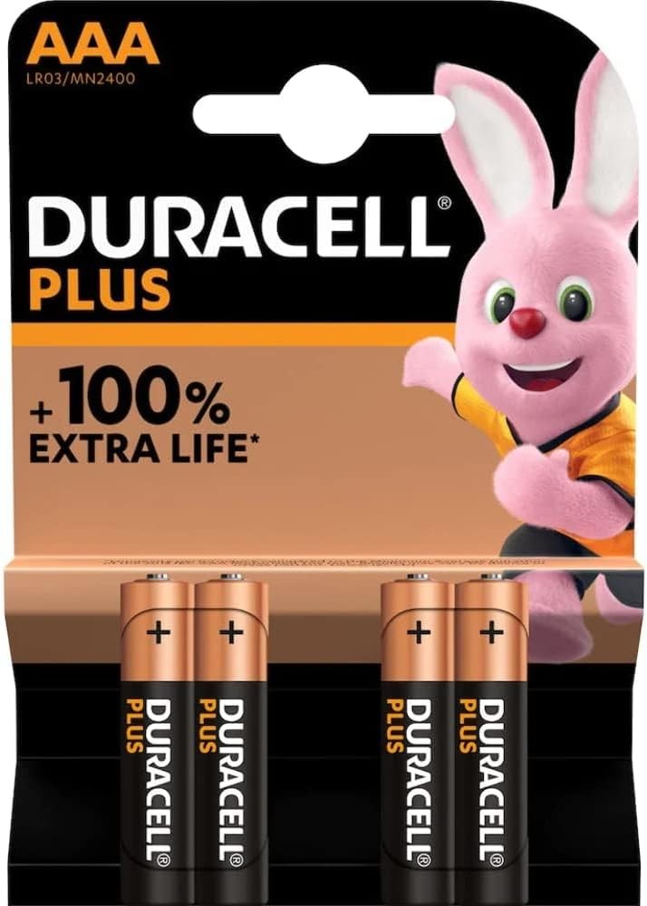 Duracel Plus 4 Ministilo Blister AAA