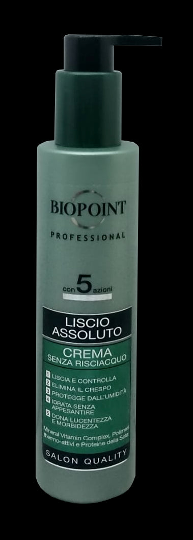 Biopoint Crema Capelli Liscio Assoluto 200 ml.