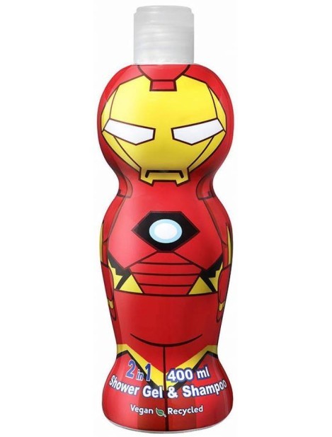 Avengers Iron Man 1D Shower Gel & Shampoo 400 ml.