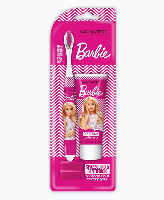 Barbie Spazzolino Con Cappuccio + Dentrificio 25 ml