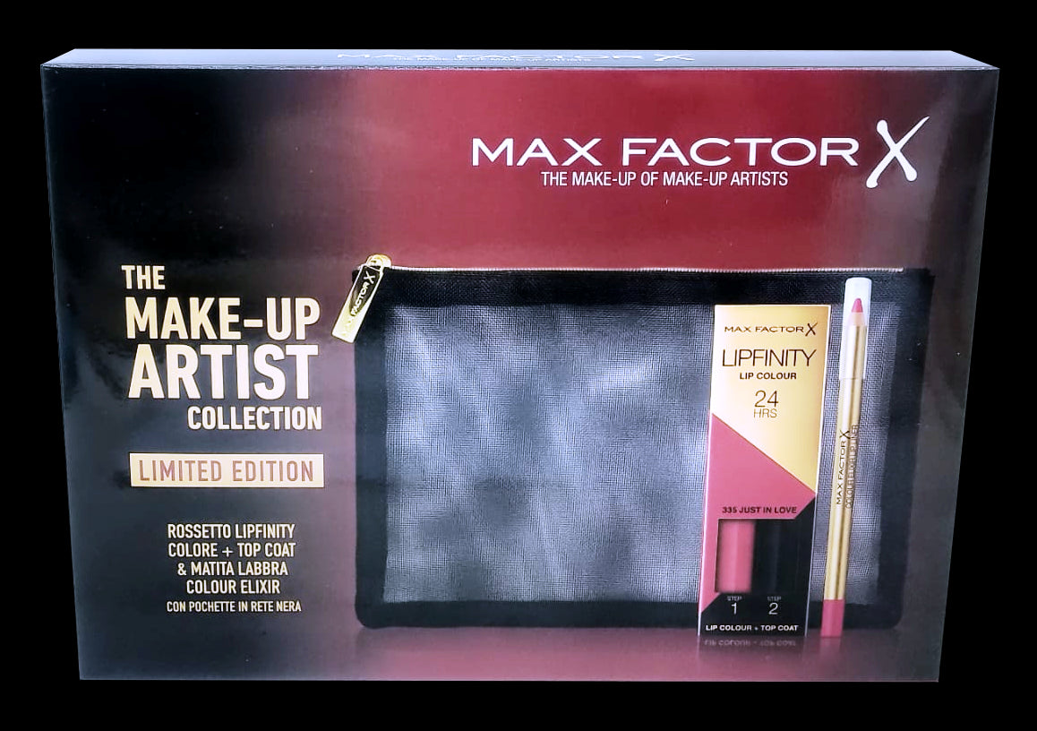 Max Factor Conf. 1 Rossetto Lipfinity & 1 Matita Labbra