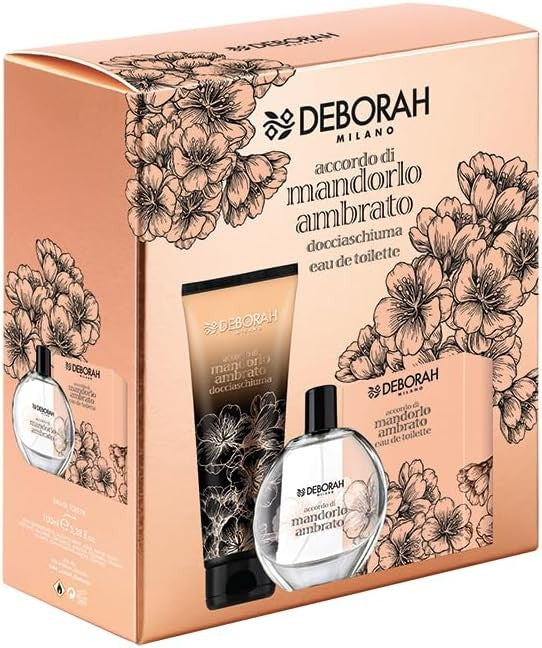 Deborah Conf. Mandorlo Ambrato Edt 100 ml + Doccia 250 ml