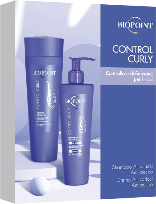 Biopoint Conf. Control Curly Shampo Attivaricci + Crema Attivaricci