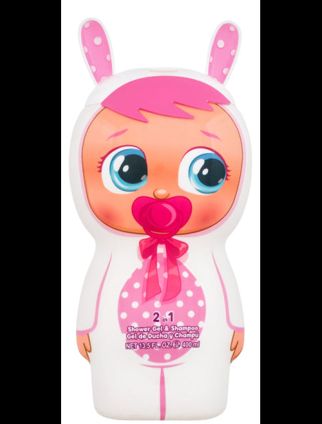 Cry Babies 2D Shower Gel & Shampoo 400 ml.