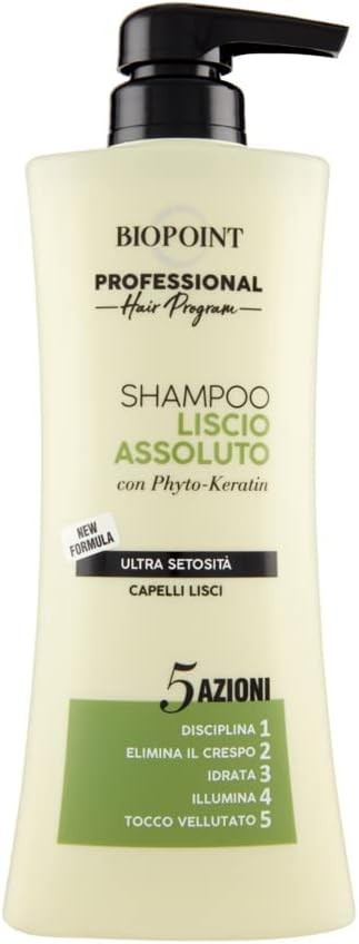 Biopoint Professional Shampoo Liscio Assoluto 400 ml. C-pompetta
