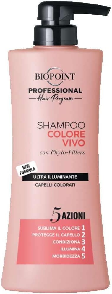 Biopoint Professional Shampoo Colore Vivo 400 ml. C-pompetta