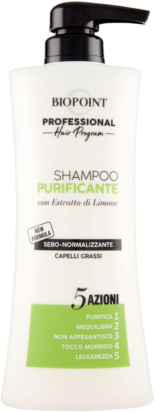 Biopoint Professional Shampoo Purificante 400 ml. C-pompetta