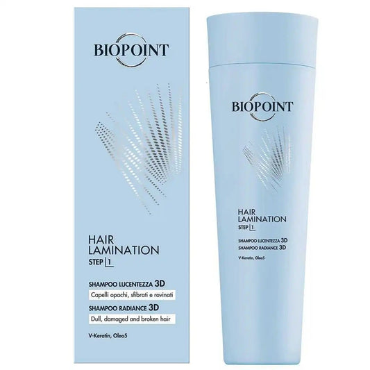 Biopoint Hair Lamination Shampoo Lucentezza 3D Step/1  200 ml