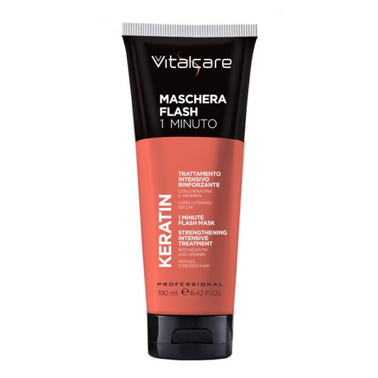 Vitalcare Maschera Flash 1 Minuto Keratin 190 ml.