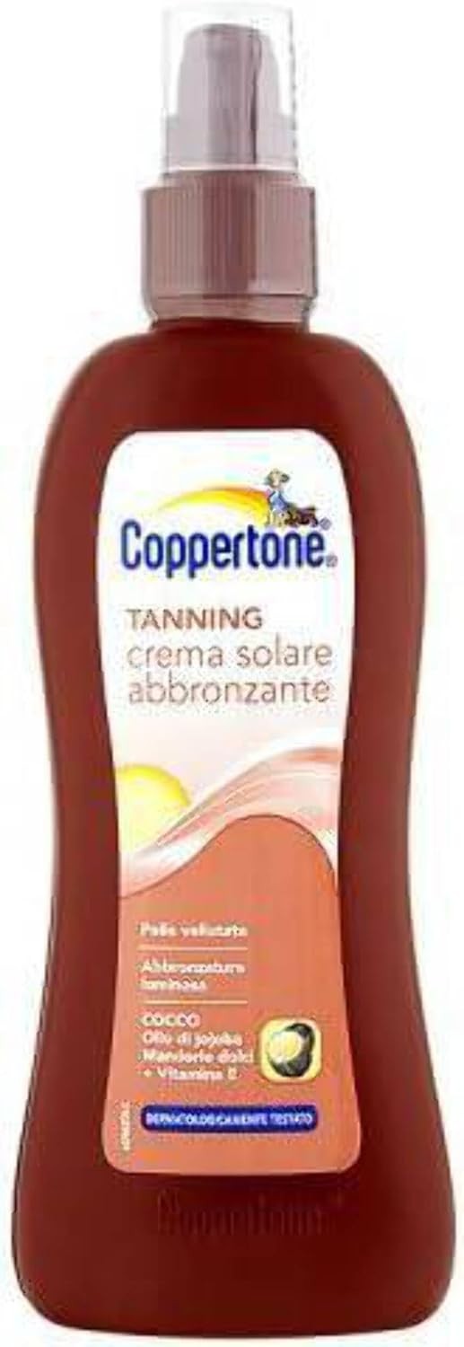 Coppertone Tanning Crema Abbronzante 200 ml Spray