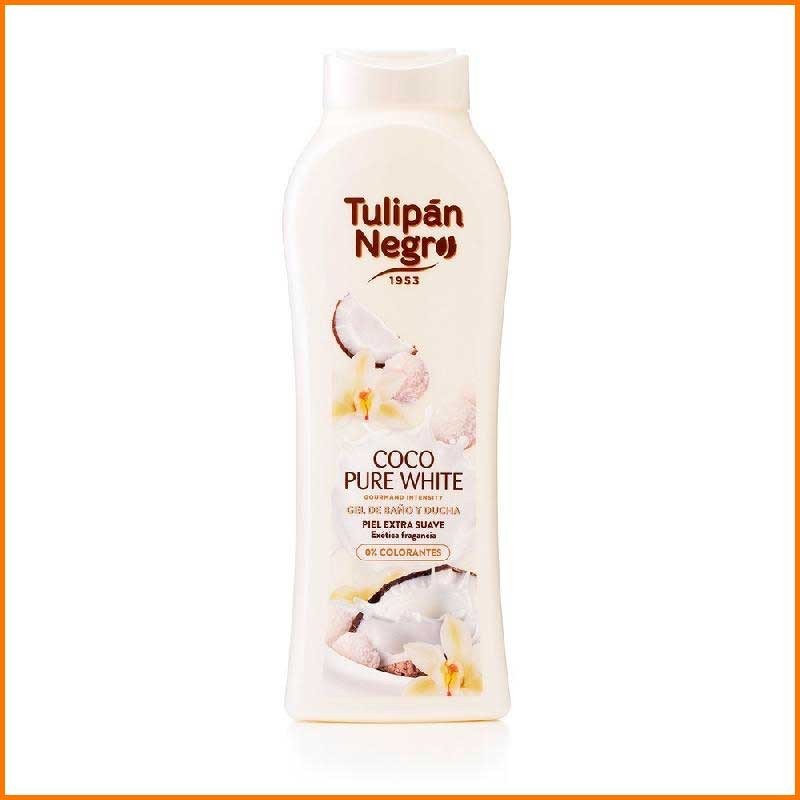 Tulipan Negro Bagno 650 ml.Coco Pure White