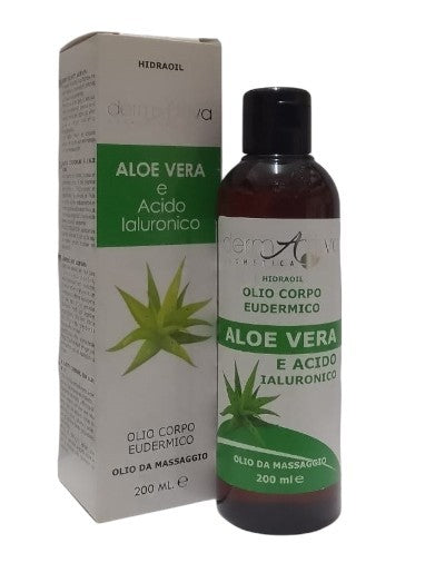 DermAttiva Olio Corpo Aloe Vera & Acido Jaluronico 200 ml.